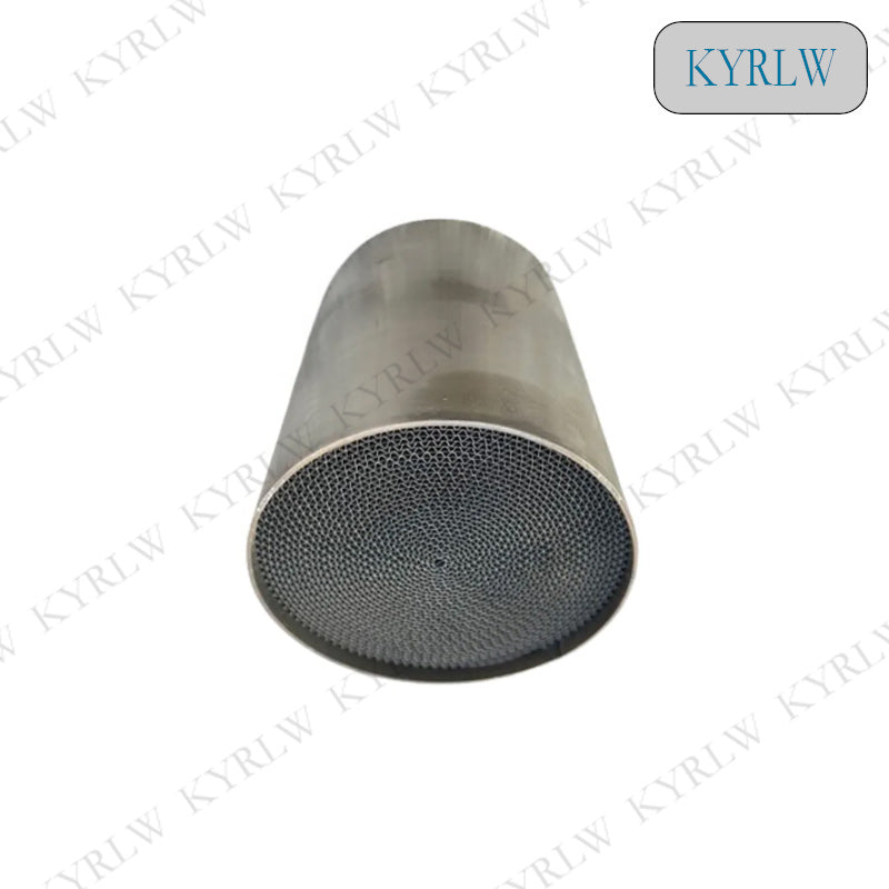 Three Way Catalyst Euro 3/OBD/4/5/6 200-600cpsi 123*75/100mm Honeycomb Metal Catalytic Converter