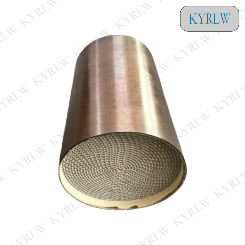 Motor vehicle catalytic converter Euro0/5/6 universal honeycomb metal three-way catalytic converter