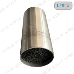 Motor vehicle catalytic converter Euro5/6 100/300CPSI universal honeycomb metal three-way catalytic converter