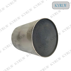 Three Way Catalyst Euro 3/OBD/4/5/6 200-600cpsi 136*55/100mm Honeycomb Metal Catalytic Converter