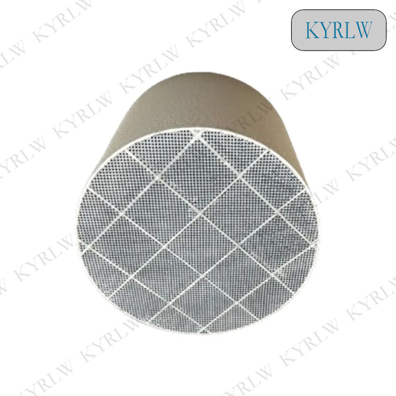 Diameter 220*210mm Diesel Engine Sic DPF Silicon Carbide Diesel particulate filter Silicon Carbide Catalytic Converter FOR Diesel Engine Exhaust Gas