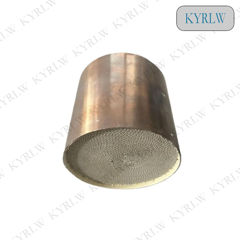 Three Way Catalyst Euro 3/OBD/4/5/6 200-600cpsi 117*75/90/100mm Honeycomb Metal Catalytic Converter