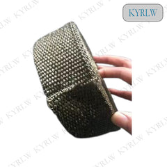 Basalt glass fiber with titanium gold/black fiber banana tropical exhaust pipe insulation cloth