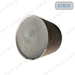 132*75/100mm Euro 3/OBD/4/5/6 200-600cpsi Universal Three Way Catalyst Honeycomb Metal Catalytic Converter