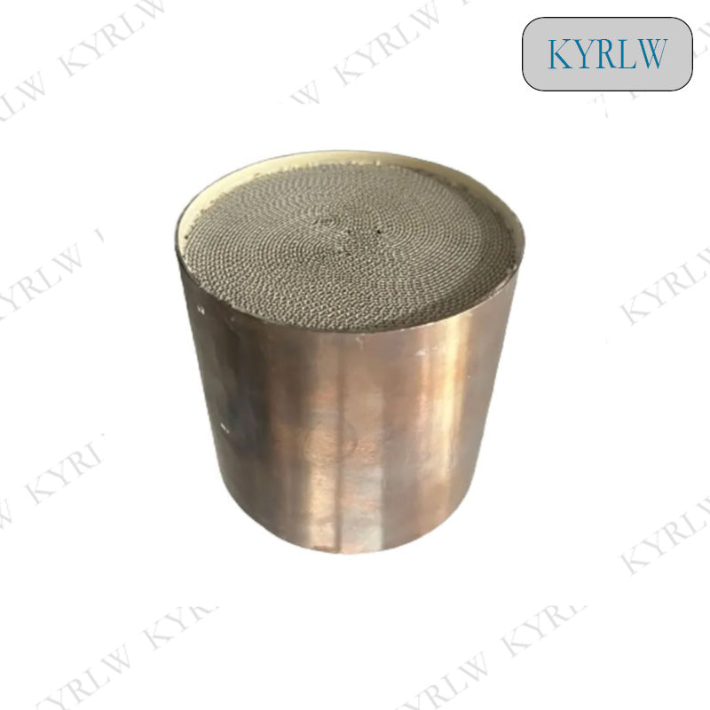 Three Way Catalyst Euro 3/OBD/4/5/6 200-600cpsi 120*80/100mm Honeycomb Metal Catalytic Converter