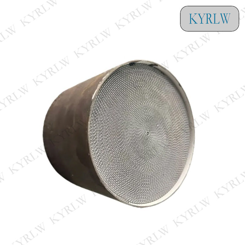 Three Way Catalyst Euro 3/OBD/4/5/6 200-600cpsi 127*85/100mm Honeycomb Metal Catalytic Converter