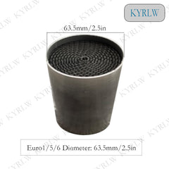 Catalyst EURO 0/4/5/6 300/400CPSI Metal Universal Catalytic Converter Honeycomb